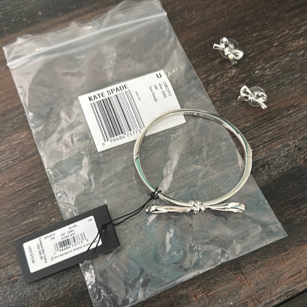 Bangle Bracelet and matchingg earrings